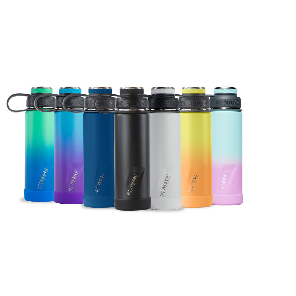 The BOULDER - TriMax Insulated Water Bottle w- Strainer - 600ml