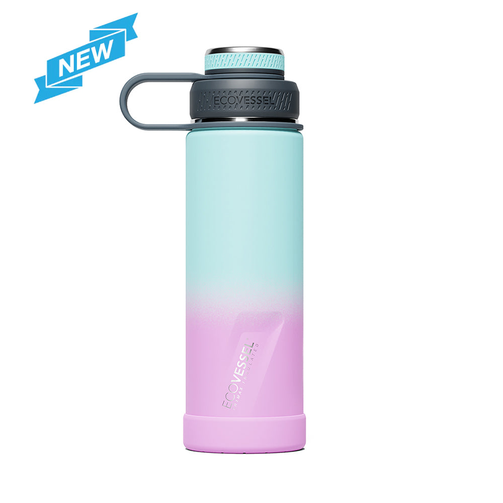 The BOULDER - TriMax Insulated Water Bottle w- Strainer - 600ml