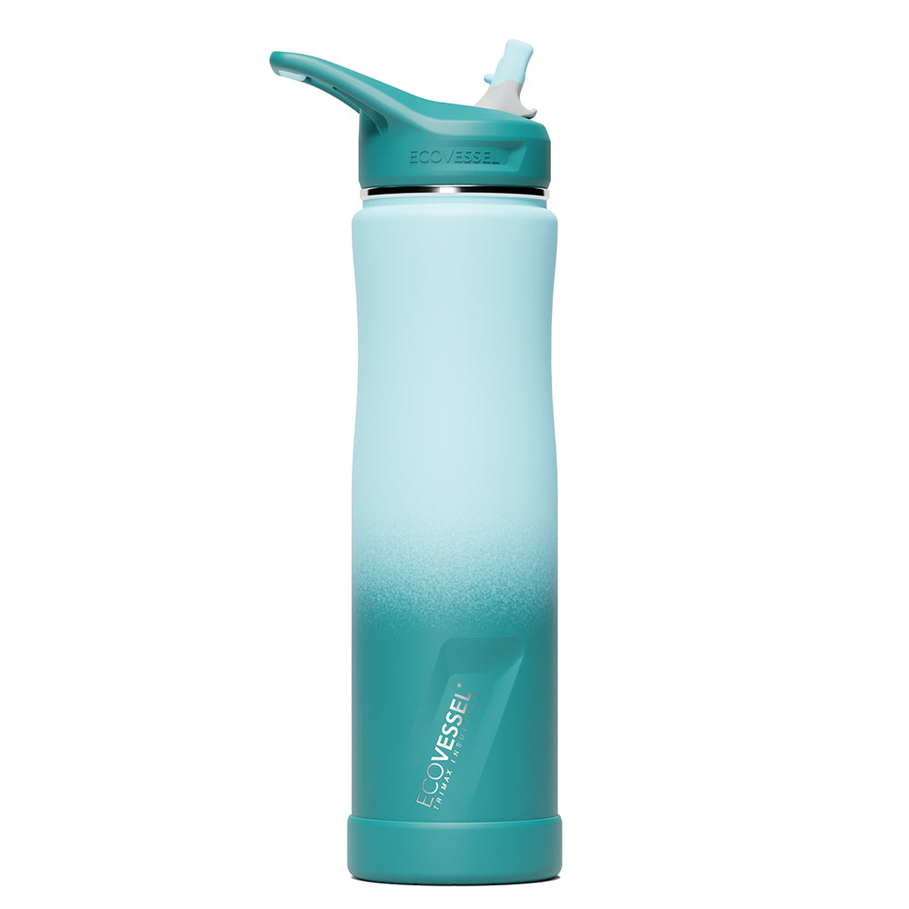 The SUMMIT - TriMax Insulated Water Bottle w- Straw - 700ml