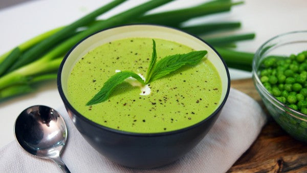 Eco Vessel Pea and Mint Soup Recipe