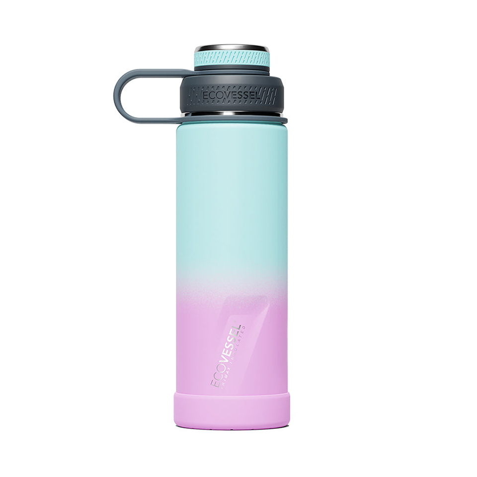 The BOULDER - TriMax Insulated Water Bottle w- Strainer - 600ml - Vapour Wave