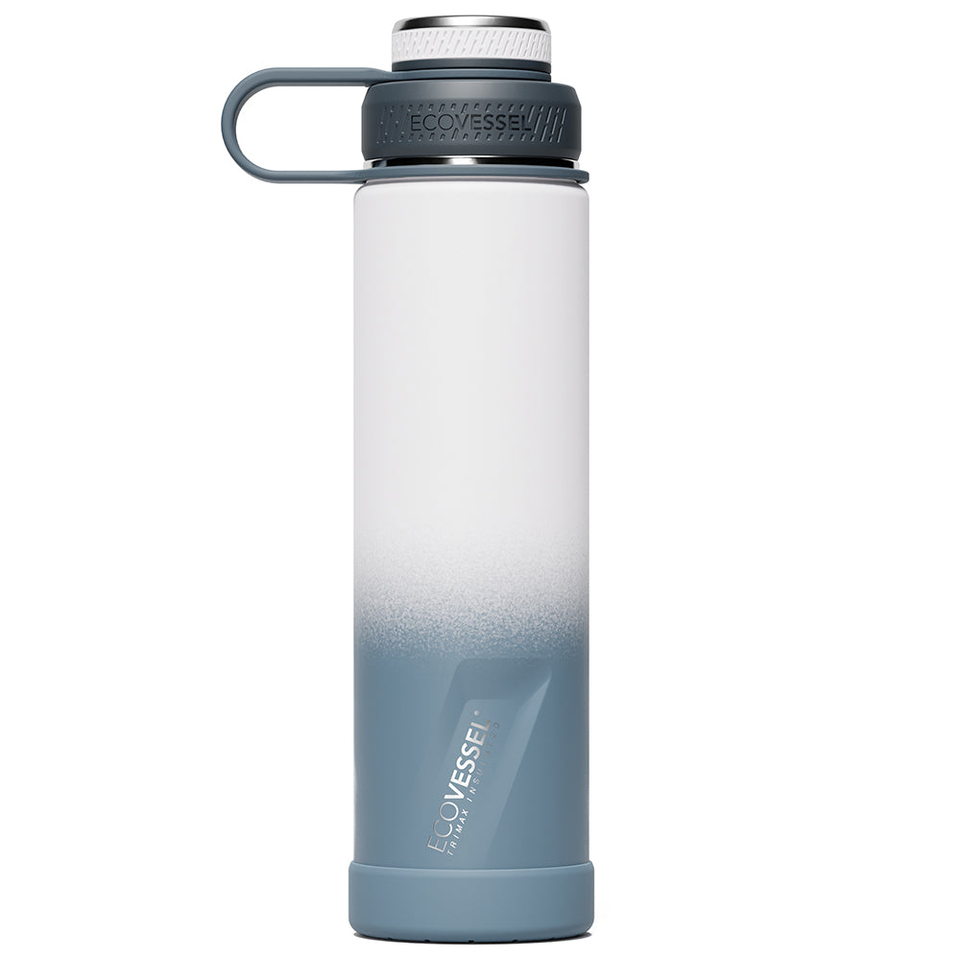 The BOULDER - TriMax Insulated Water Bottle w- Strainer - 700ml - Winter Storm