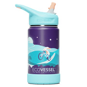The FROST - TriMax Insulated Kids Water Bottle w- Straw - 355ml - Bunny Hop