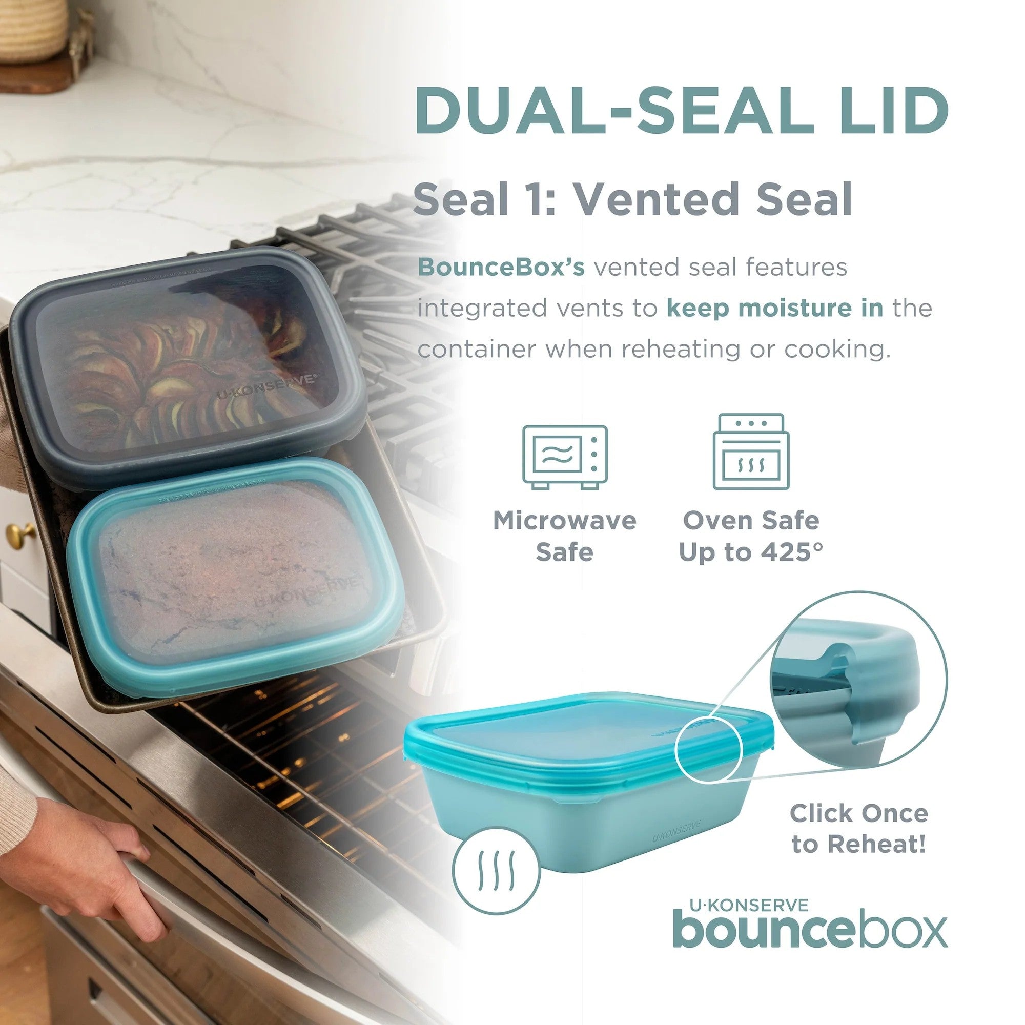 Bounce Box Rectangle Nesting Duo Containers