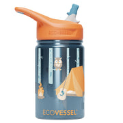 The SPLASH - BPA Free Kids Water Bottle w- Straw - 355ml (2022 colours) - Camping