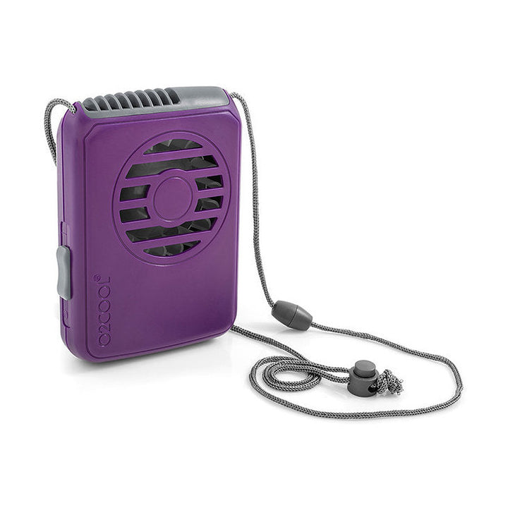 O2COOL Deluxe Necklace Fan - Hands-Free Personal Cooling Fan