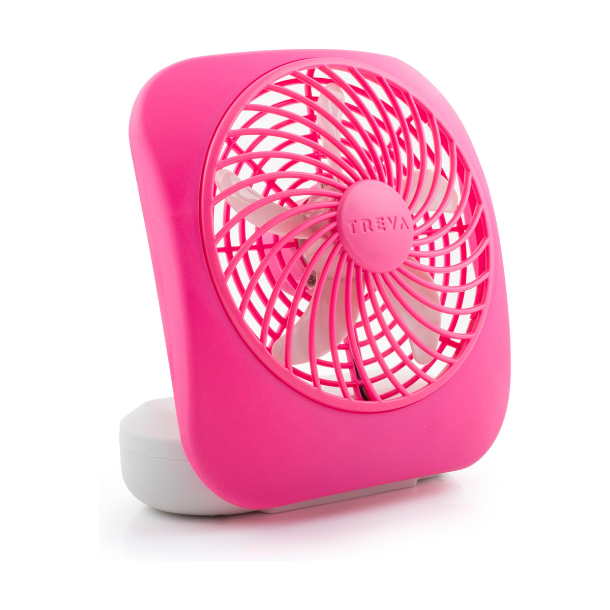 Treva 5 Inch Battery Powered Folding Desk Fan - 2 Pack
