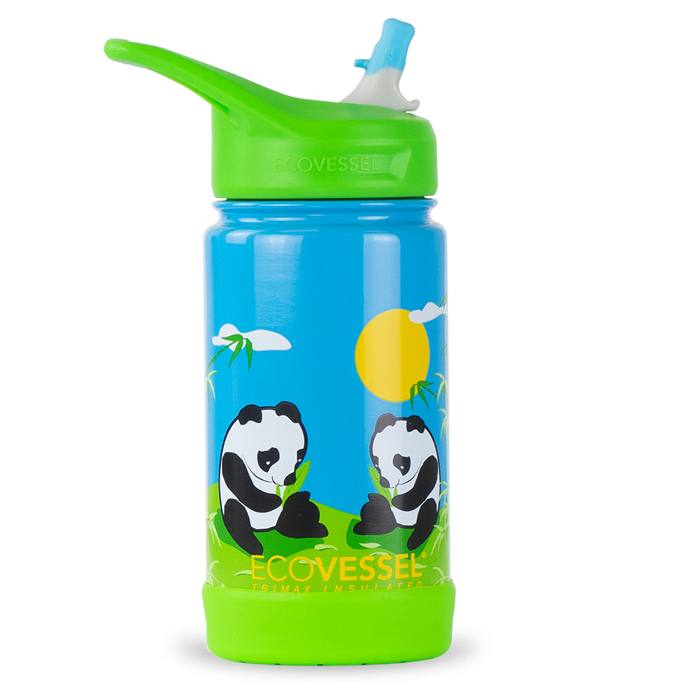 The FROST - TriMax Insulated Kids Water Bottle w- Straw - 355ml