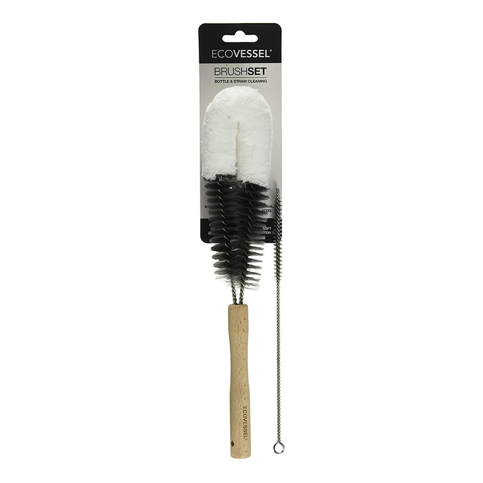 Premium Water Bottle Cleaning Brush Set with Straw Cleaner