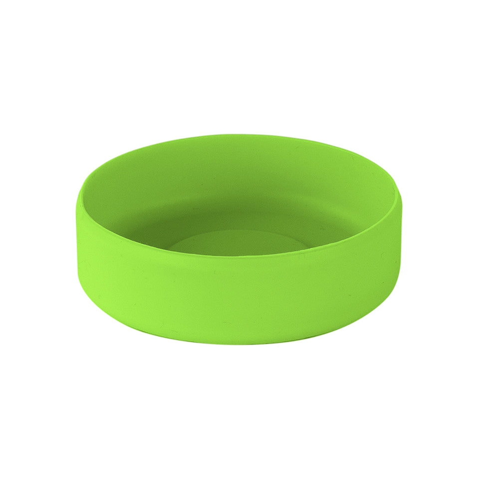 Silicone Bottle Bumper 74mm - Fits Most Bottles Smaller than 700ml - Green