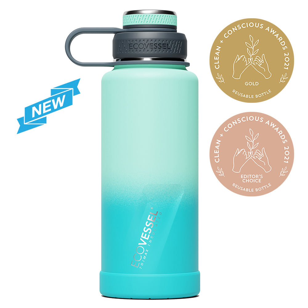 The BOULDER - TriMax Insulated Water Bottle w- Strainer - 946ml