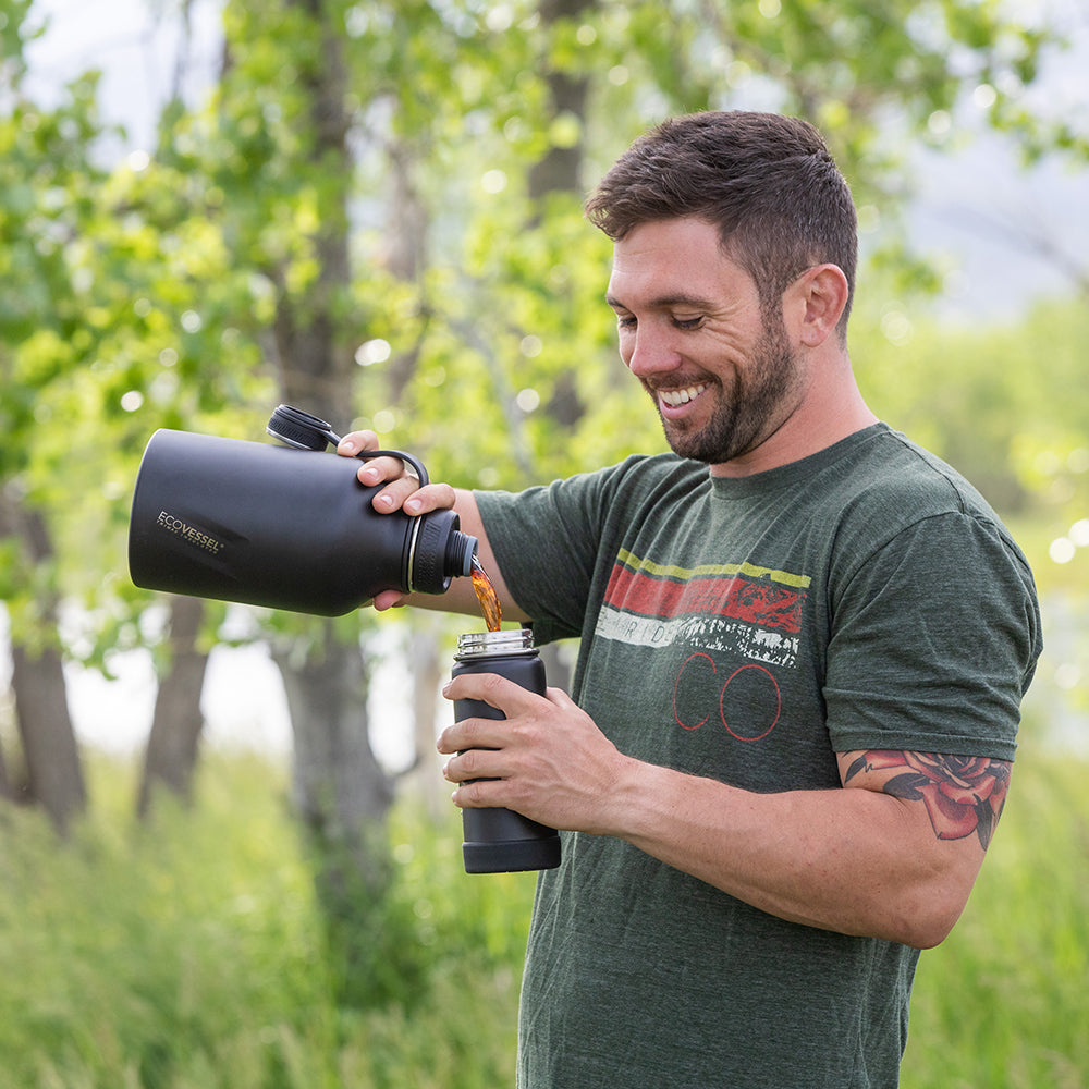 The BOSS - TriMax Insulated Growler Bottle with Infuser - 1.9L