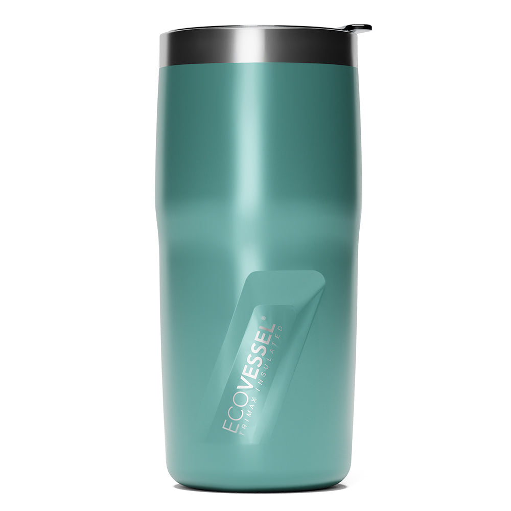The METRO - Vacuum Insulated Stainless Steel Coffee Tumbler - 473ml - Aqua Jade