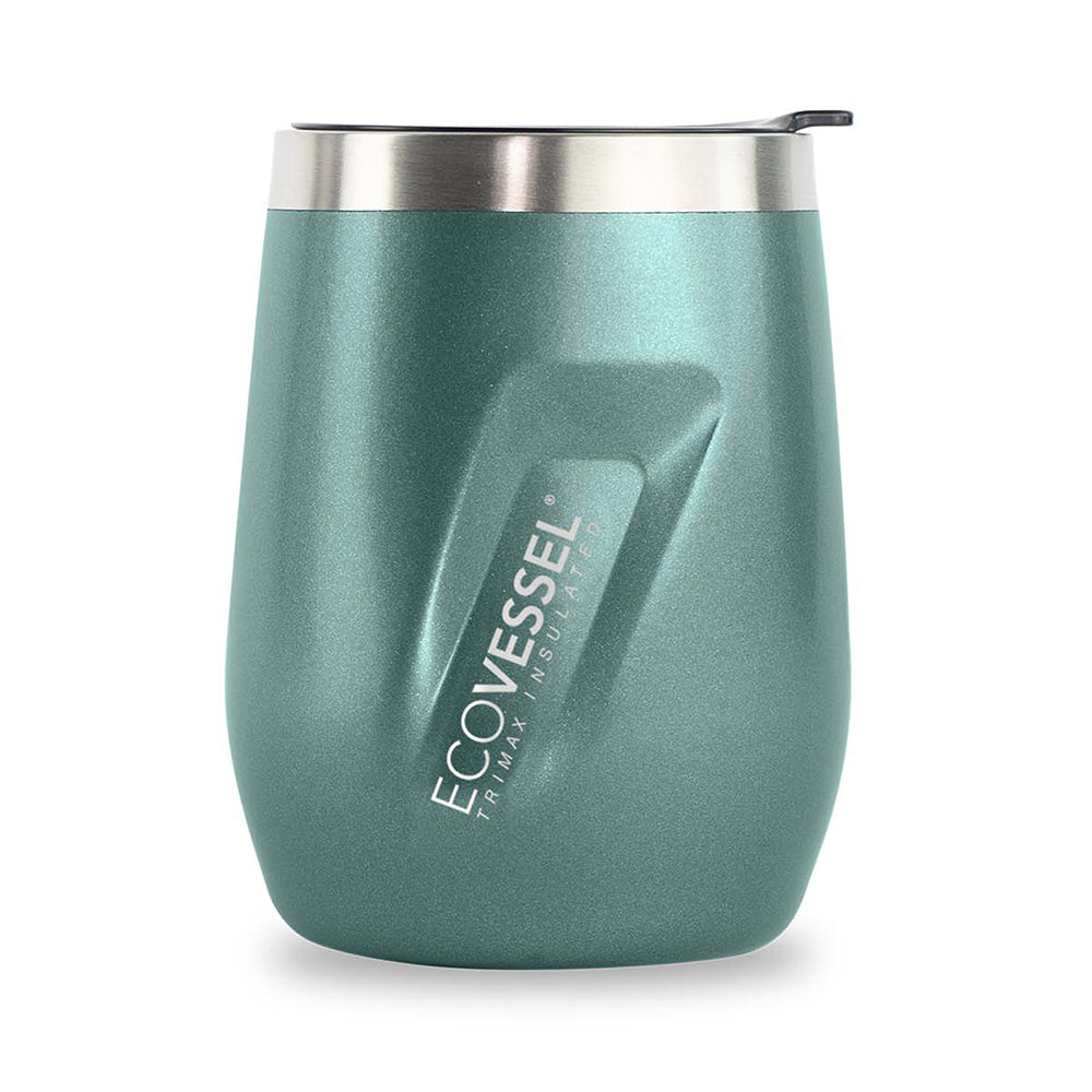 The PORT - Insulated Stainless Steel Wine & Whiskey Tumbler - 296ml - Aqua Jade