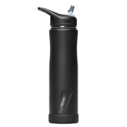 The SUMMIT - TriMax Insulated Water Bottle w- Straw - 700ml - Black Shadow