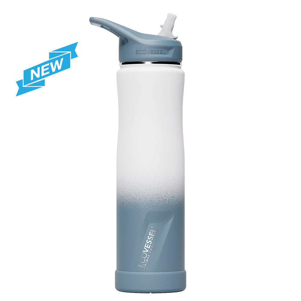 The SUMMIT - TriMax Insulated Water Bottle w- Straw - 700ml