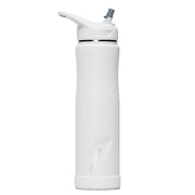 The SUMMIT - TriMax Insulated Water Bottle w- Straw - 700ml - White Out