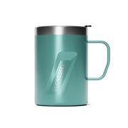The TRANSIT - TriMax Insulated Coffee, Beer & Cocktail Mug with Slider Lid - 355ml - Aqua Jade